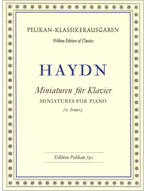 Miniaturen für Klavier